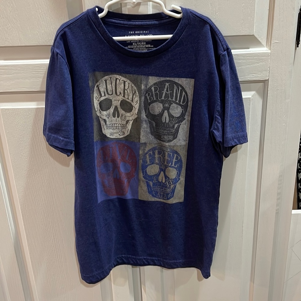 Blue Lucky Brand T-Shirt